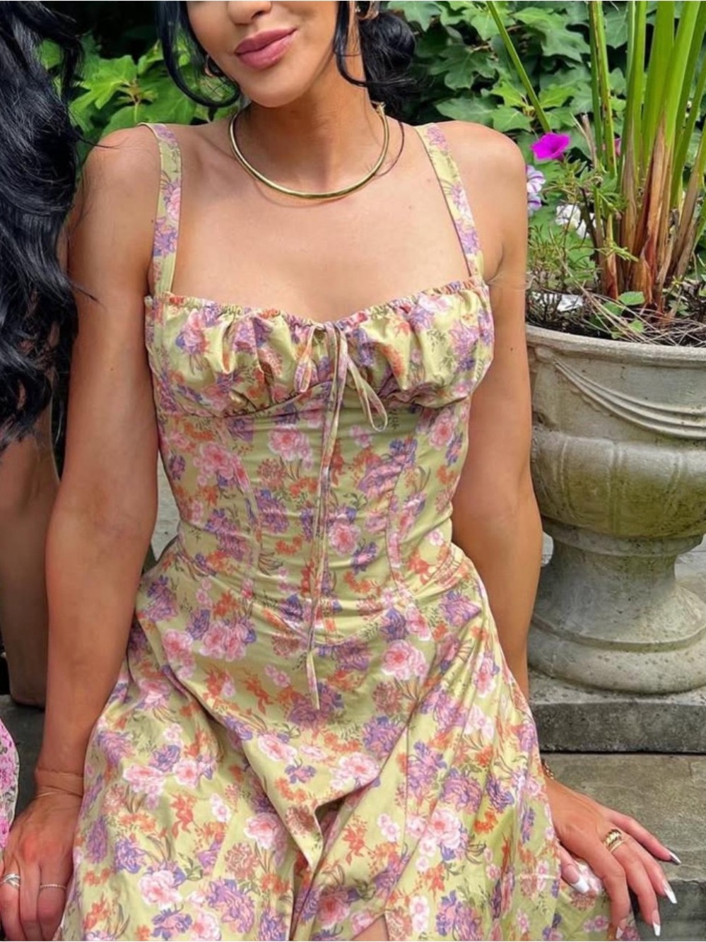 House of CB Carmen Peony Dress